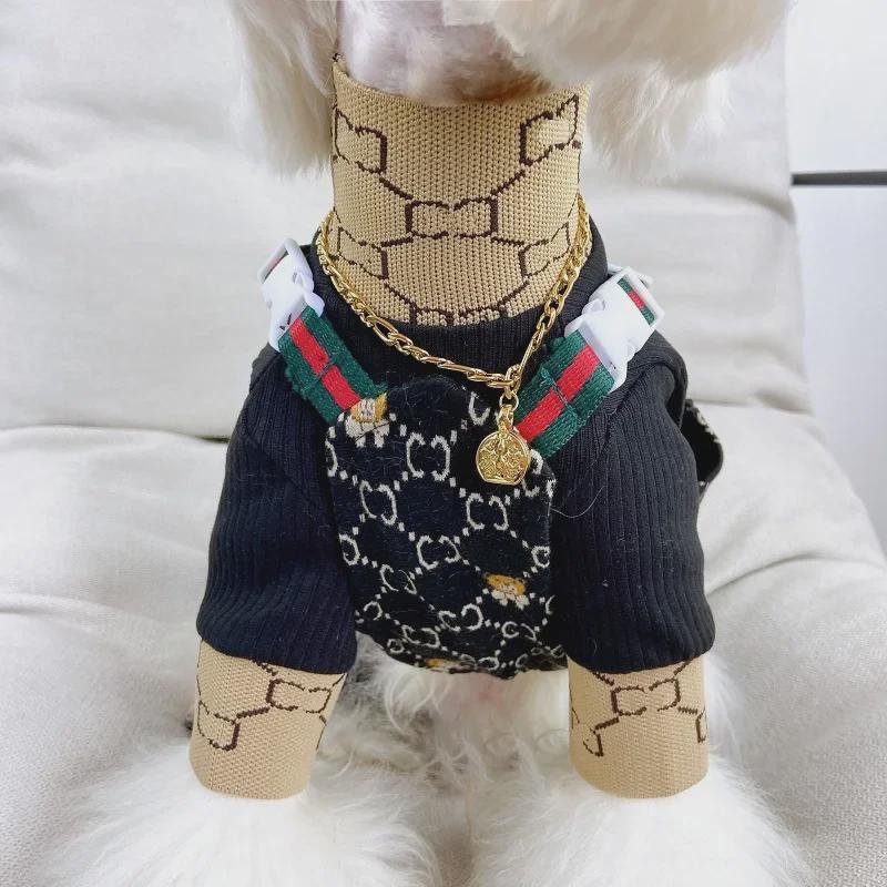 Autumn/Winter Trendy Dog Overalls for Teddy & Schnauzer