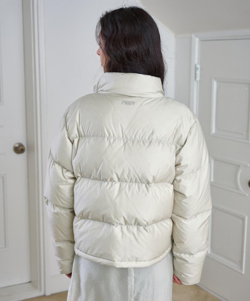 Symmetricpercent Ripstop Goose Down Puffer / Ash Beige