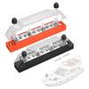 Positive Negative Bus Bar Battery Power Distribution Block 4 X M6 Car Terminal Block Studs 6 X M4 Terminal Bus Screws for Boat