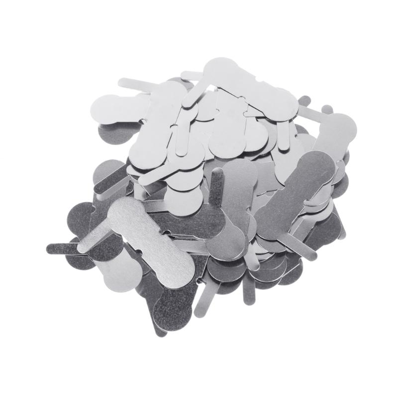 Никелевая полоса 200 шт. Никелевые листы Пластины Аккумулятор Никелированная стальная лента Полоса Точечная сварка Соединительные листы