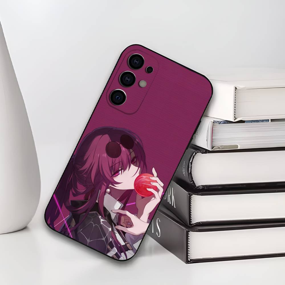 Чехол для телефона Kafka H-Honkai S-Star R-Rail Для Samsung S25,S24,S21,S22,S23,S30,Ultra,S20,Plus, Мягкий силикон Черный чехол