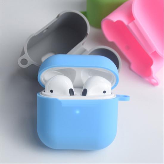 Dustproof Soft Silicone Earphones Case Protective Wireless Bluetooth-compatible Cover for Airpods Pro 4