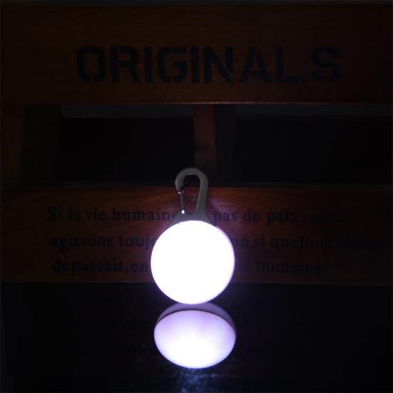 Round LED Luminous Pet Dog Puppy Cat Safety Night Walking Collar Pendant Light