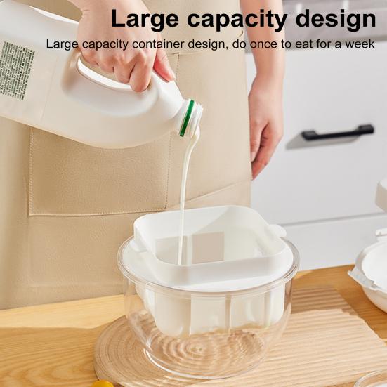 Фильтр для йогурта большой емкости Фильтр для йогурта Фильтр для молока с мелкой сеткой Для приготовления сока из риса и чая