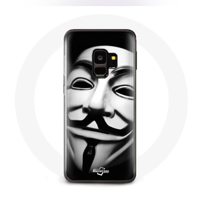 Samsung Galaxy S9 Case We Are Legion Anonymous Mask