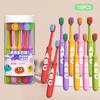 Soft-Bristle Toothbrush, Suitable for Kids Aged 3-12, Neutral Oral Care for And Toddlers, Manual Toothbrush for Children, Available In Dopamine Colors