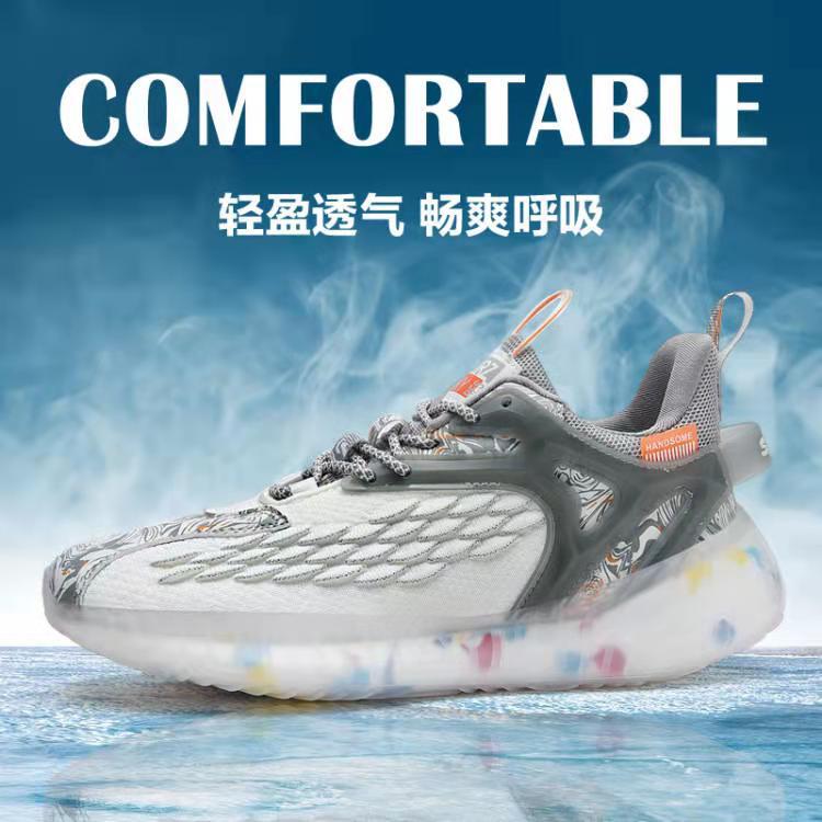 Летняя дышащая сетчатая обувь повседневная новая уличная обувь для бега кокосовая обувь национальный спорт мужская обувь