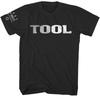 Футболка с лицензионным металлическим логотипом Tool Мужская-