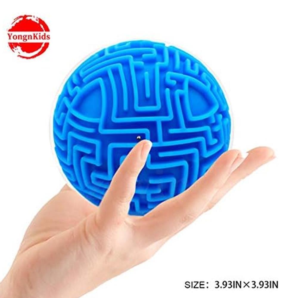 3D Гравитационный Лабиринт с Последовательной Памятью, Игрушка-Головоломка с Шариком, Подарки для Детей и Взрослых - Средняя Сложность, Игра для Любителей Игр, Крошечные Шарики, Игра-Головоломка