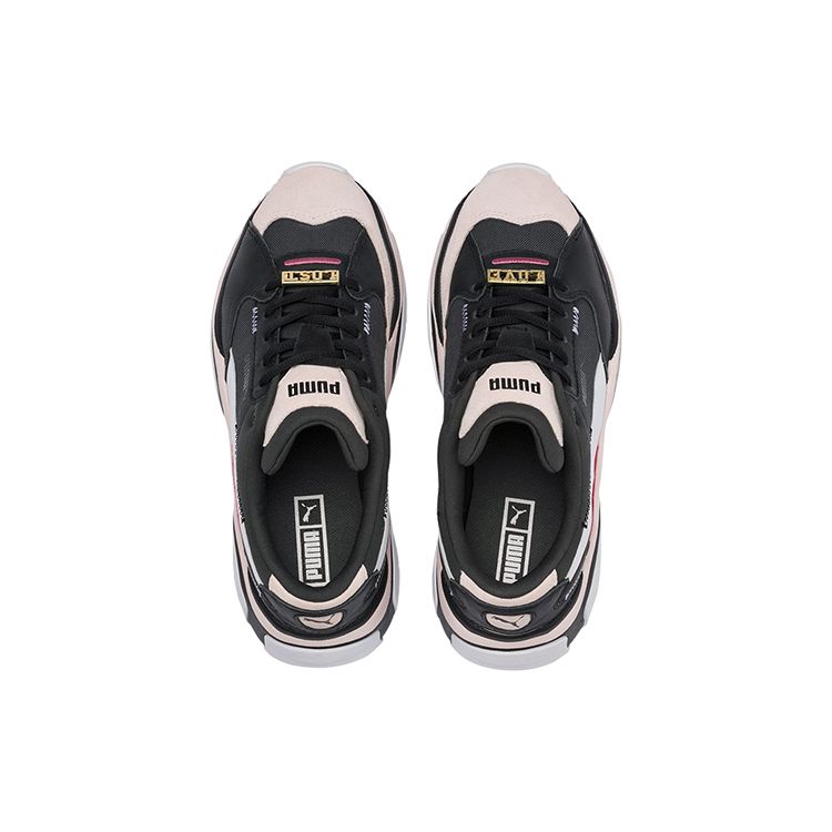 Puma Storm Anti-Valentines Day Low-Top Lifestyle Sneakers Women Sneakers Black Pink White 372118-01