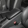 Car Center Armrest Box Panel Cover Carbon Fiber and Bright Black Interior Accessories For Mercedes Benz GLA220 CLA200A180 B180