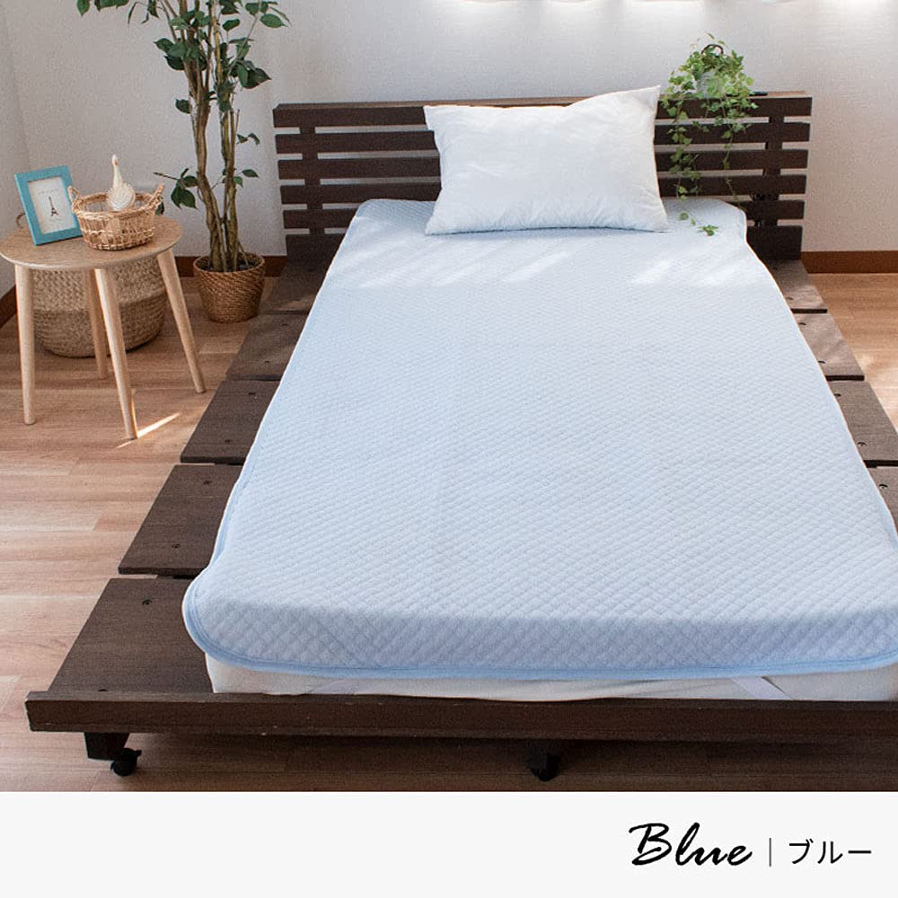 Матрас Nishikawa из простыней в одинарном хлопковом полотенце, пригодном для стирки в любое время года, гладкий, впитывающий пот ворсовый хлопковый резинки на четырех углах