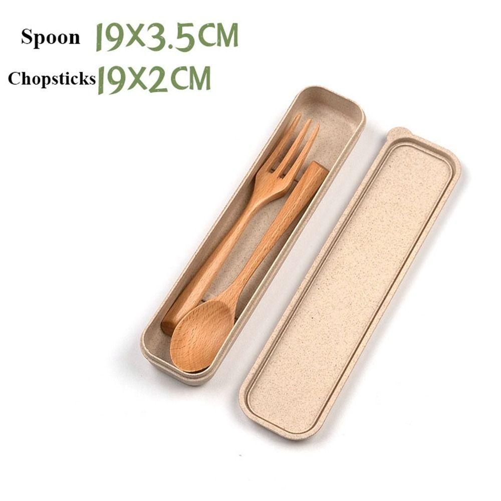 Натуральная деревянная вилка палочки для еды набор для ужина ручной работы новый рис супы ложка кухонные принадлежности