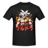 2026 Новая мужская футболка с принтом Dragon Ball Уличный стиль Короткий рукав Хлопок Короткий рукав Топ Повседневный Новинка Дизайн Узор Футболка