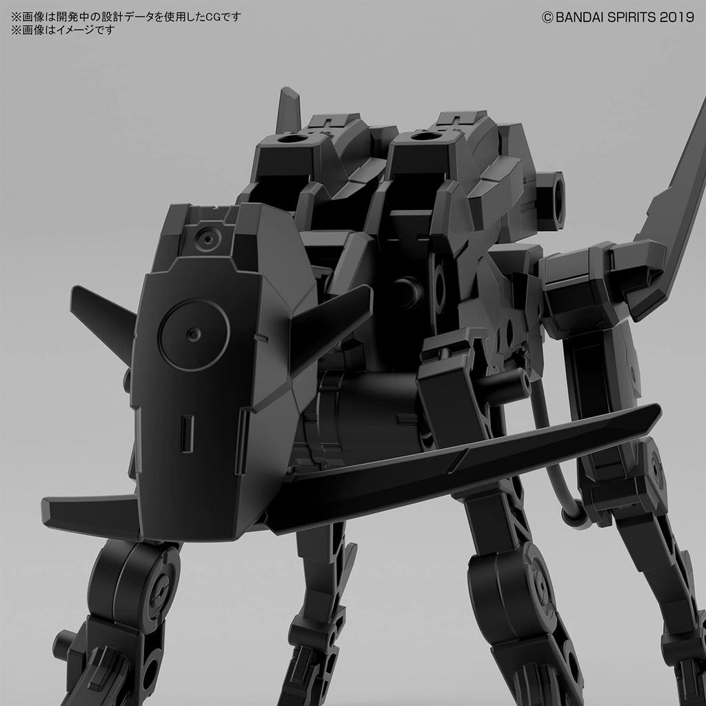 BANDAI SPIRITS 30MM 1/144 Exa Vehicle (Dog Mecha Ver.) 1/144 Scale Color-coded Plastic Model