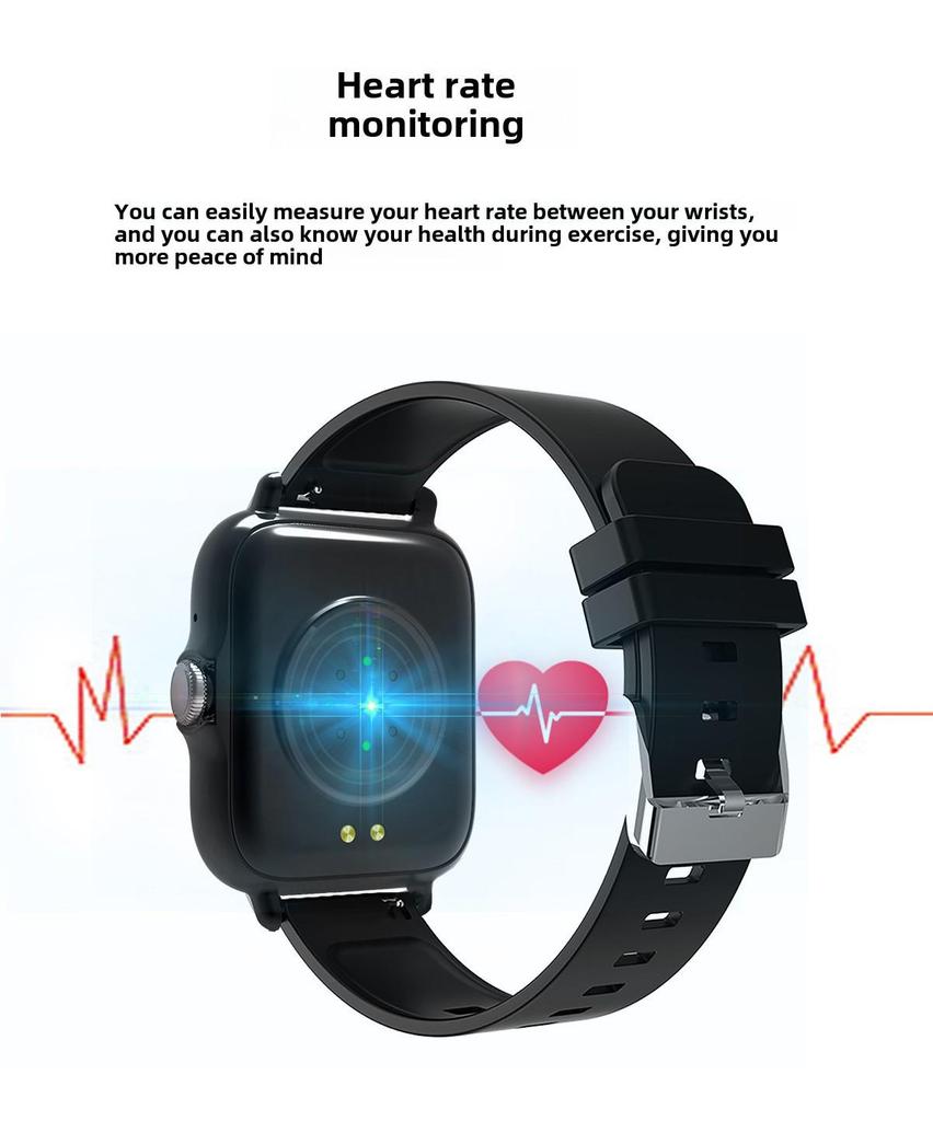 Умные часы H13MINI: 1,44-дюймовый сенсорный экран со спортивным шагомером.