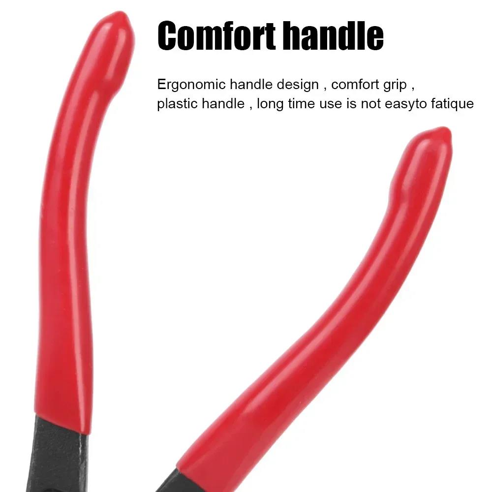 Car Oil Hose Crimping Plier Repair Tools Calliper Vise Pipe Clamp Collar Clip Auto Repairing Motorcycle Automotive Accessories Hoses Windshield