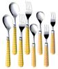 Набор столовых приборов Epicheck Dinner Cutlery 8 предметов, Сделано в Японии, Желтый,