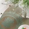 Retro Table Cloth See-through Hollow Out Lace Romantic Style Round Shape Ruffle Floral Embroidery Table Protection Banquets Party Decoration