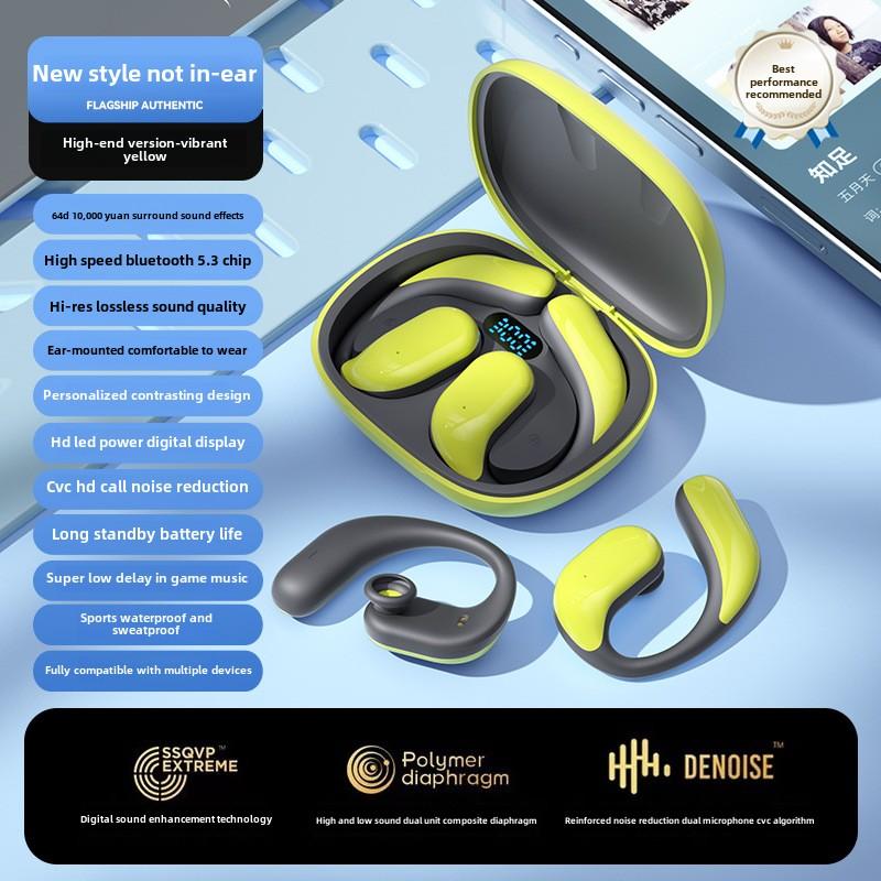 New OWS Hanging Ear Wireless Bluetooth Earphones Ultra Long Endurance Running Earphones