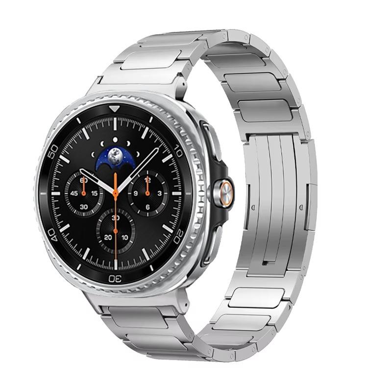 Металлический ремешок из титана для Samsung Galaxy Watch 8 40мм 44мм/Classic 46мм Прочный браслет для Galaxy Watch Ultra 47мм Аксессуары