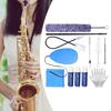 Saxophone Cleaning Kit Care Mouthpiece Brush,Screwdriver,Cork Paste Sax Cleaner Maintenance Set