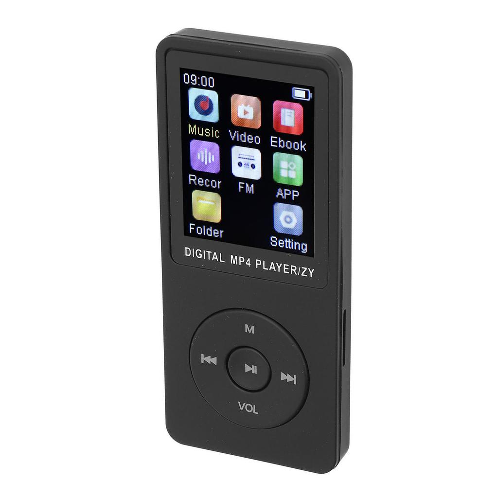 MP3-плеер с экраном 1,8 дюйма, Hi-Fi 5.0, портативный MP3-плеер с FM-радио, диктофоном, электронной книгой для спорта, бега