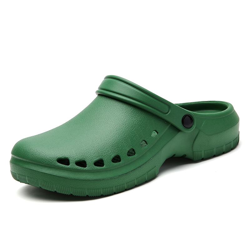 Нескользящие хирургические сабо из ЭВА с закрытым носком для мужчин и женщин - Дышащие, с мягкой подошвой, Идеальны для медицинского персонала