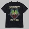 Classic Rock T-Shirt Black Vintage Band Style 1979 Tour Graphic Unisex T-shirt