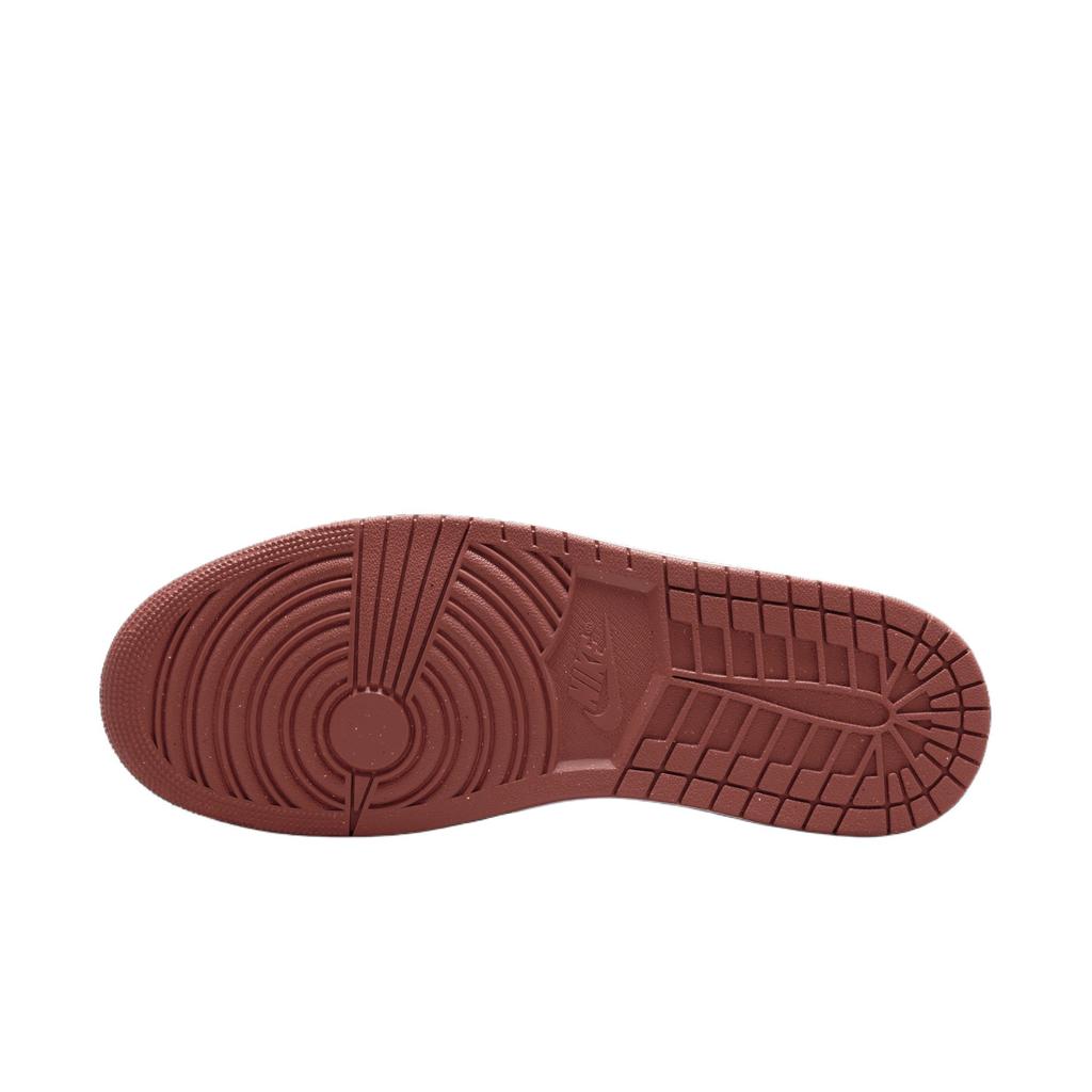 Кроссовки Air Jordan 1 Mid SE Dark Pony Unisex красные белые черные HF3216-102