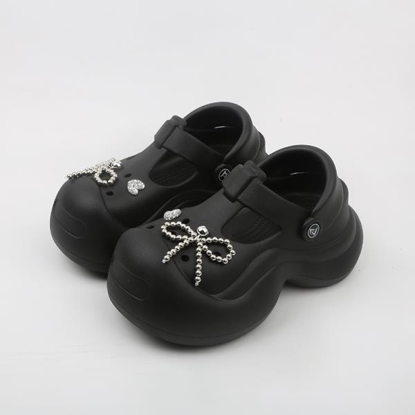 Fashion Shoes Woman 2025 Cover Toe Slippers Casual Butterfly-Knot Platform Luxury Butterfly-knot Fashion Slides Cover Toe Shoes Woman 20