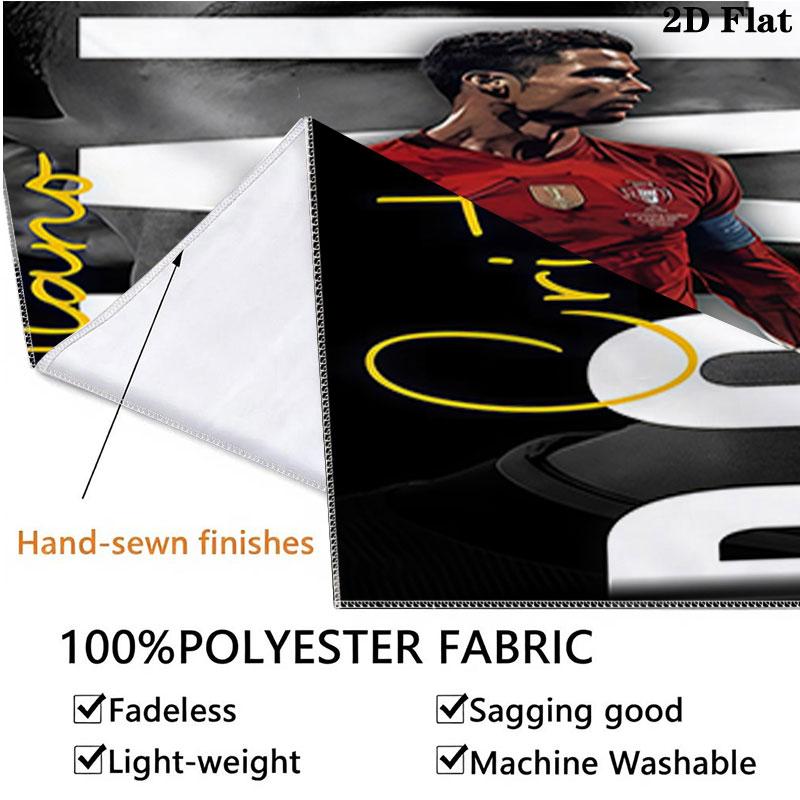 CR7 Wall Tapestry Aesthetic Wall Hanging Printed Fabric Blanket Decorative Tapestries for Bedroom Living Room Home Decor