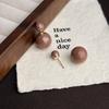 High sense two wearing pearl temperament earrings colorful niche versatile fashion stud earrings classic elegance colorful earrings women