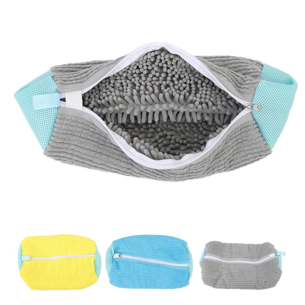 Laundry Shoe Bag Reusable Shoe Washing Bag for Washing Machine Dryer Shoe Cleaning Bag with Zipper N