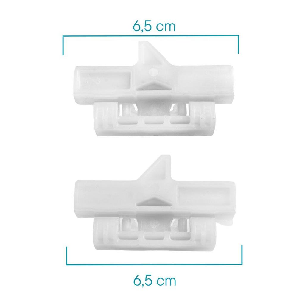 Front Window Jack Plastic Set - Right & Left for Peugeot Bipper