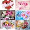 5D DIY алмазная живопись Роза ваза Цветочная корзина Алмазная мозаика вышивка ручной работы крестиком