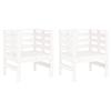 VidaXL Lot de 2 Chaises de Jardin, Sièges avec Accoudoirs, Fauteuils avec Dossier, Meubles de Jardin Patio, Scandinave, 825129
