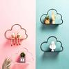 European Style Iron Cloud Wall Rack Free Punch Simple Home Living Room Wall Decoration Wall Hanging
