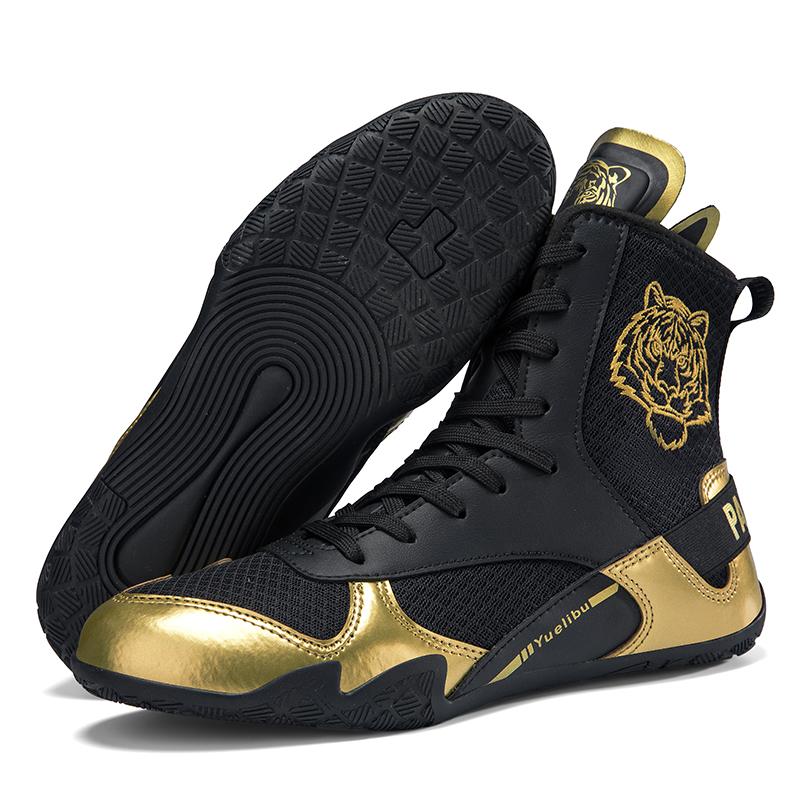 Унисекс боксерские ботинки Противоскользящие ботинки для борьбы Боевые боксерские ботинки Мужские ботинки для верховой езды Мотоциклетные ботинки Женские ботинки для соревнований по борьбе