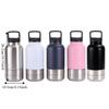 3 in 1 Stainless Steel Pet Water Bottle Multi-layered 32Oz Dog Feeding Bottle Leak-proof Large Capacity Dog Drinking Bottle