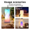 DIY color changing desk lamp RGB 16 color LED lamp bedroom bedside table decoration lamp touch switch multi-step light