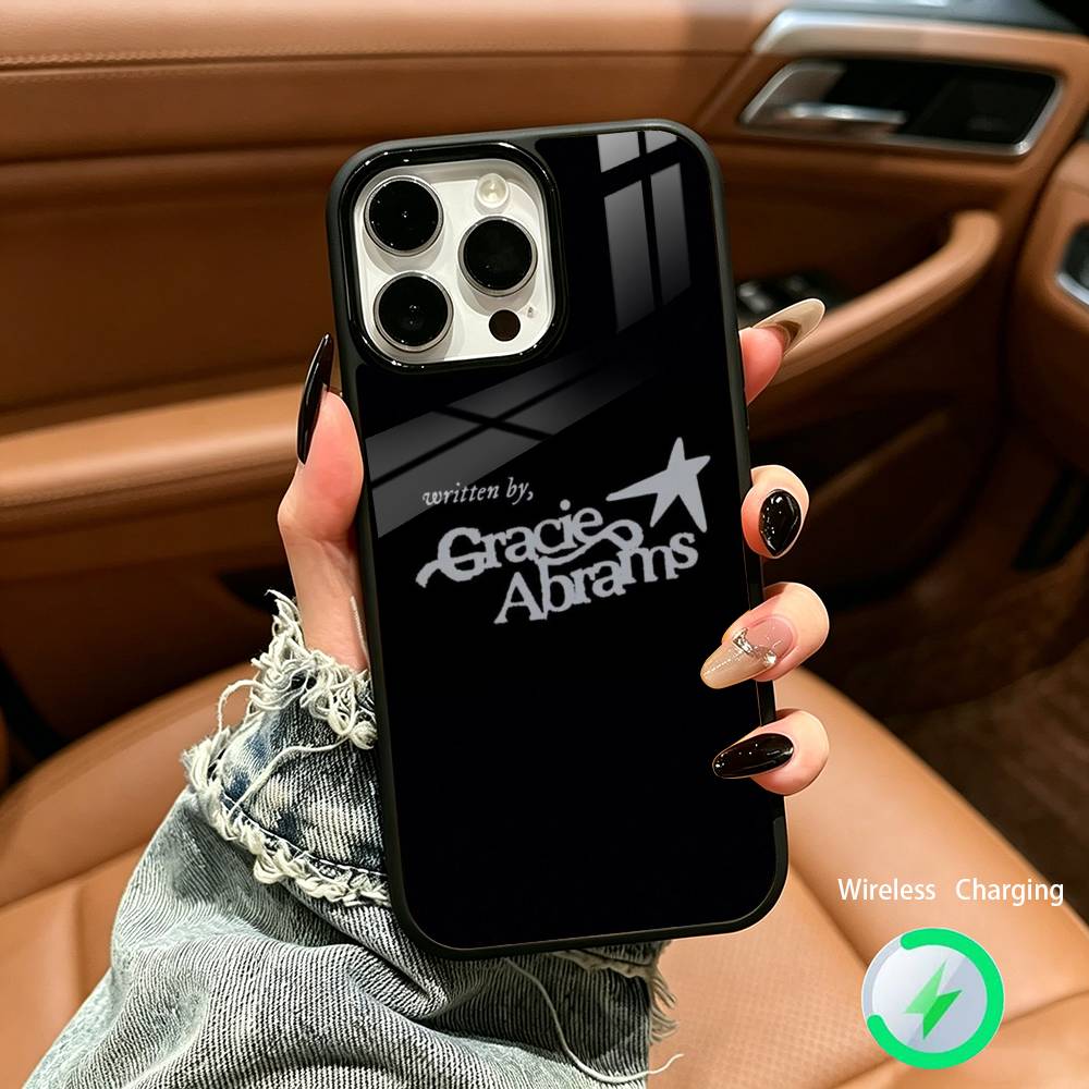 Поп-певица-Грейси-А-Абрамс Для iPhone 17 16 15 14 13 12 11 Plus Pro Max Plus Беспроводная зарядка Чехол для телефона