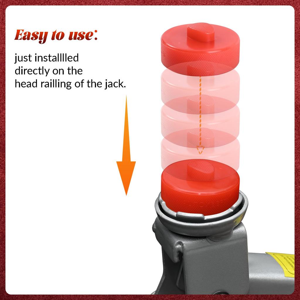 Защитный подкладка под домкрат 4 шт. Полиэтиленовая подкладка под автомобильный домкрат для Porsche 911 964 997