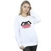 Netflix Womens/Ladies Stranger Things Demogorgon Christmas Lights Sweatshirt