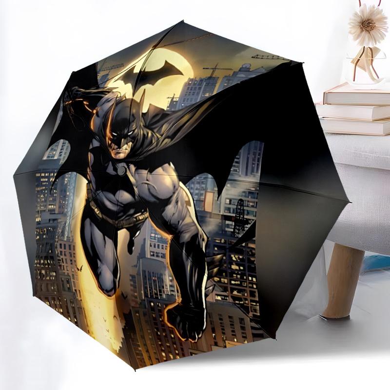 1pc Batman Automatic Open/Close Umbrella, Christmas Gift for Men Women, Daily Travel Outdoor Use yy251101160