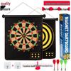 Children's Safety Double-Sided Magnetic Dartboard Set for Home Use