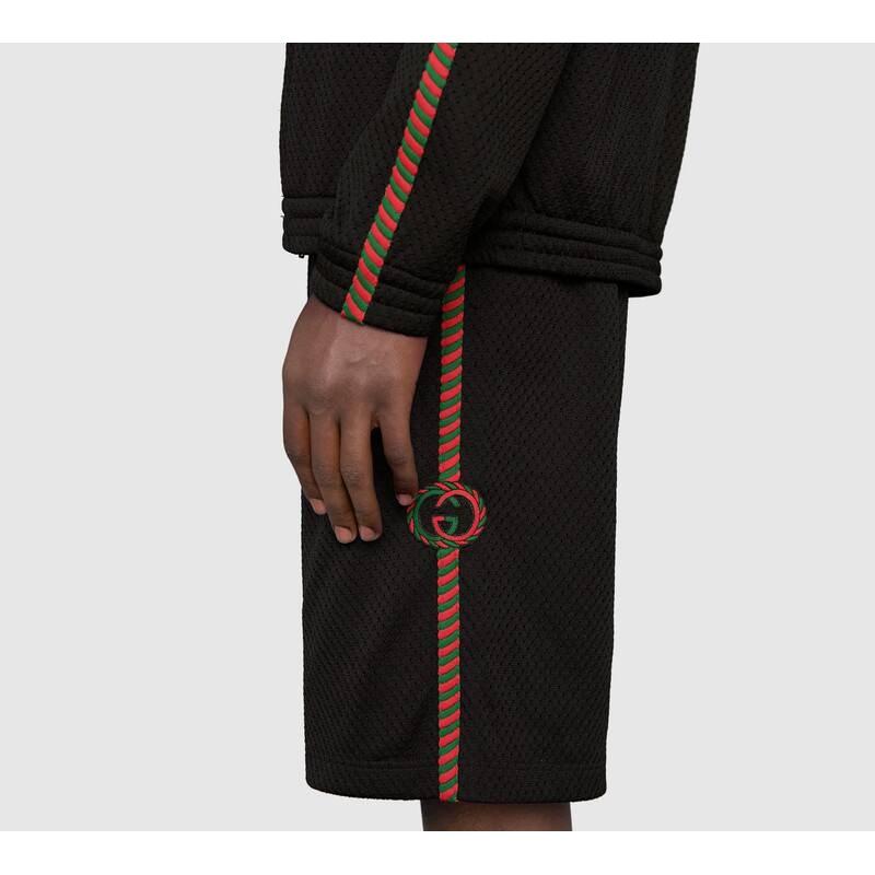 Men's Gucci Side Mesh Shorts Black 600215-XJB1N-1082