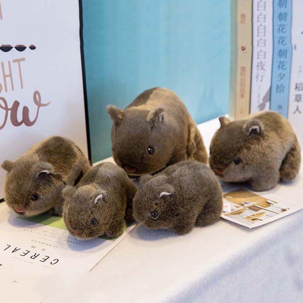 Плюшевая подушка-игрушка «Маленький хомячок», Пелуче, Домашнее украшение, Плюшевые игрушки-хомячки, Игрушка-плюшевое животное, Мягкие игрушки, Плюшевая кукла-хомячок