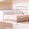Punch-free Wardrobe Storage Layered Partition Closet Shelf Divider Book Divider Partition Shelf For Bedroom Kitchen Study