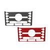 For Ford Explorer Carbon Fiber Auto Central Console Radio CD Control Panel Modification Decoration Sticker Interior Accessories